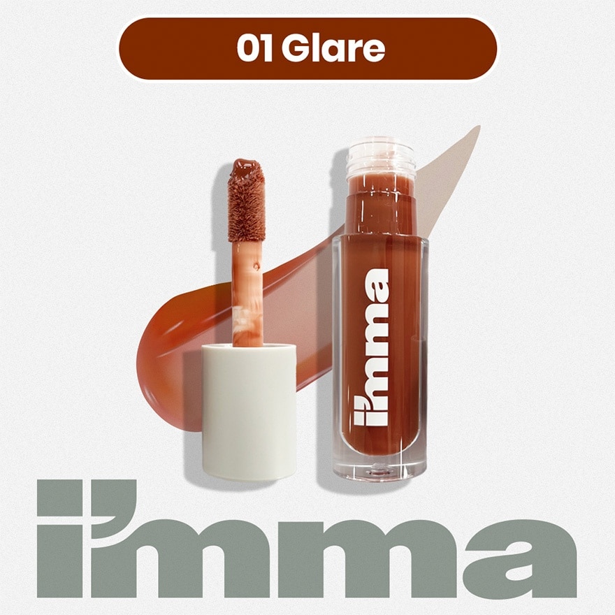 IMMA Blaze Lip Gloss 01 Glare 4.5ml image