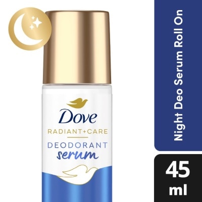 DOVE Dove Radiant + Care Deodorant Serum Roll On 3% Niacinamide x4 Hyaluronic Acid Night Repair 45ml