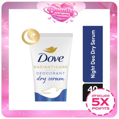 DOVE - Dove Radiant + Care Deodorant Dry Serum 3% Niacinamide x4 Hyaluronic Acid Night Repair 40ml