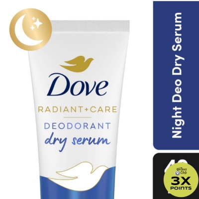 DOVE Dove Radiant + Care Deodorant Dry Serum 3% Niacinamide x4 Hyaluronic Acid Night Repair 40ml