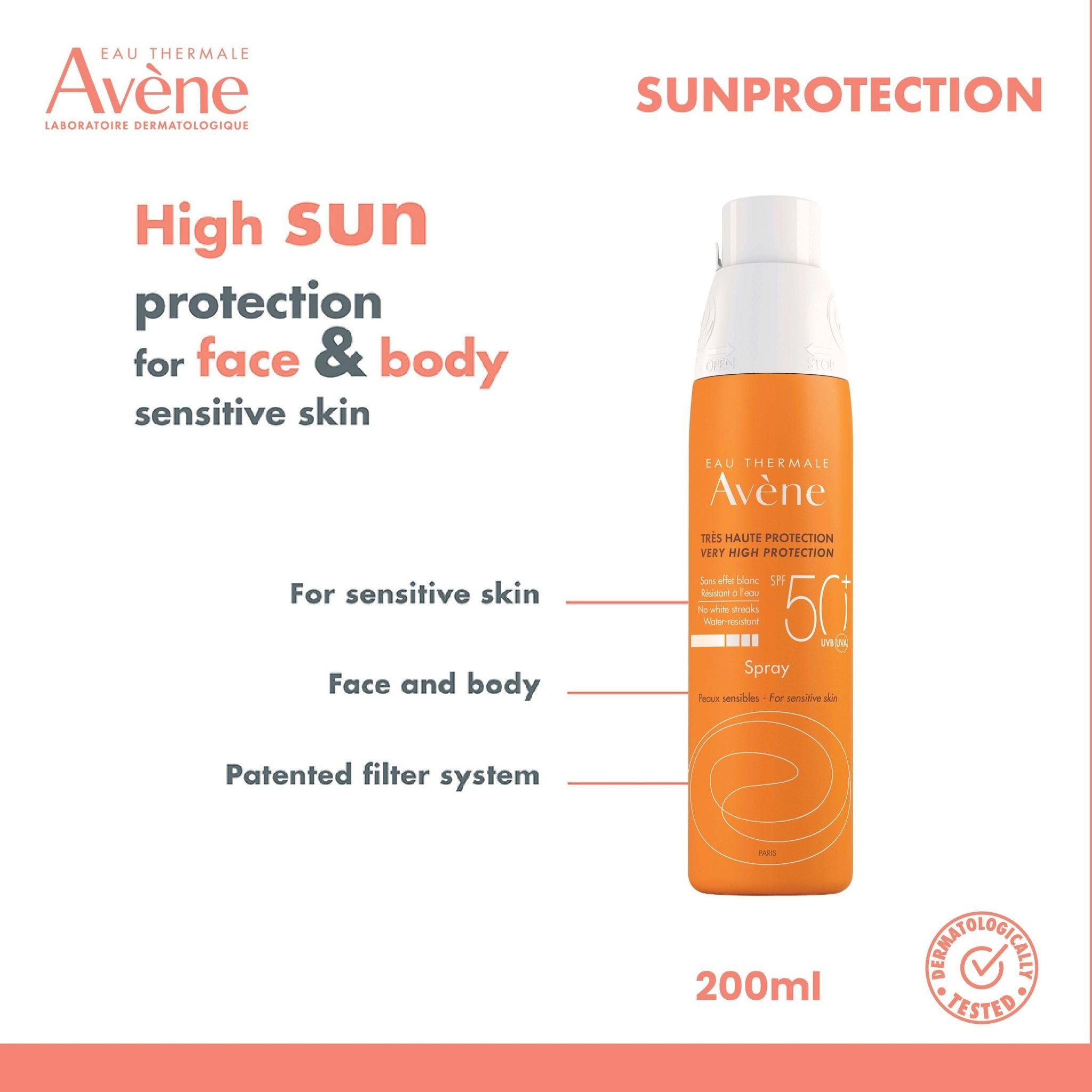 VHP Spray SPF 50+ - 200 ML