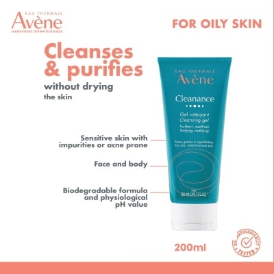 AVENE Cleanance Cleansing Gel - 200ml