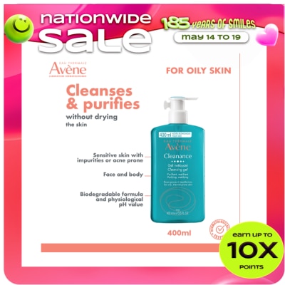 AVENE - Cleanance Cleansing Gel - 400ml