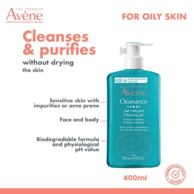 AVENE - Cleanance Cleansing Gel - 400ml