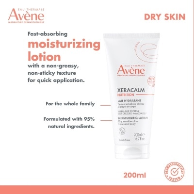 AVENE Xeracalm Nutrition Moisturizing Lotion 200ml