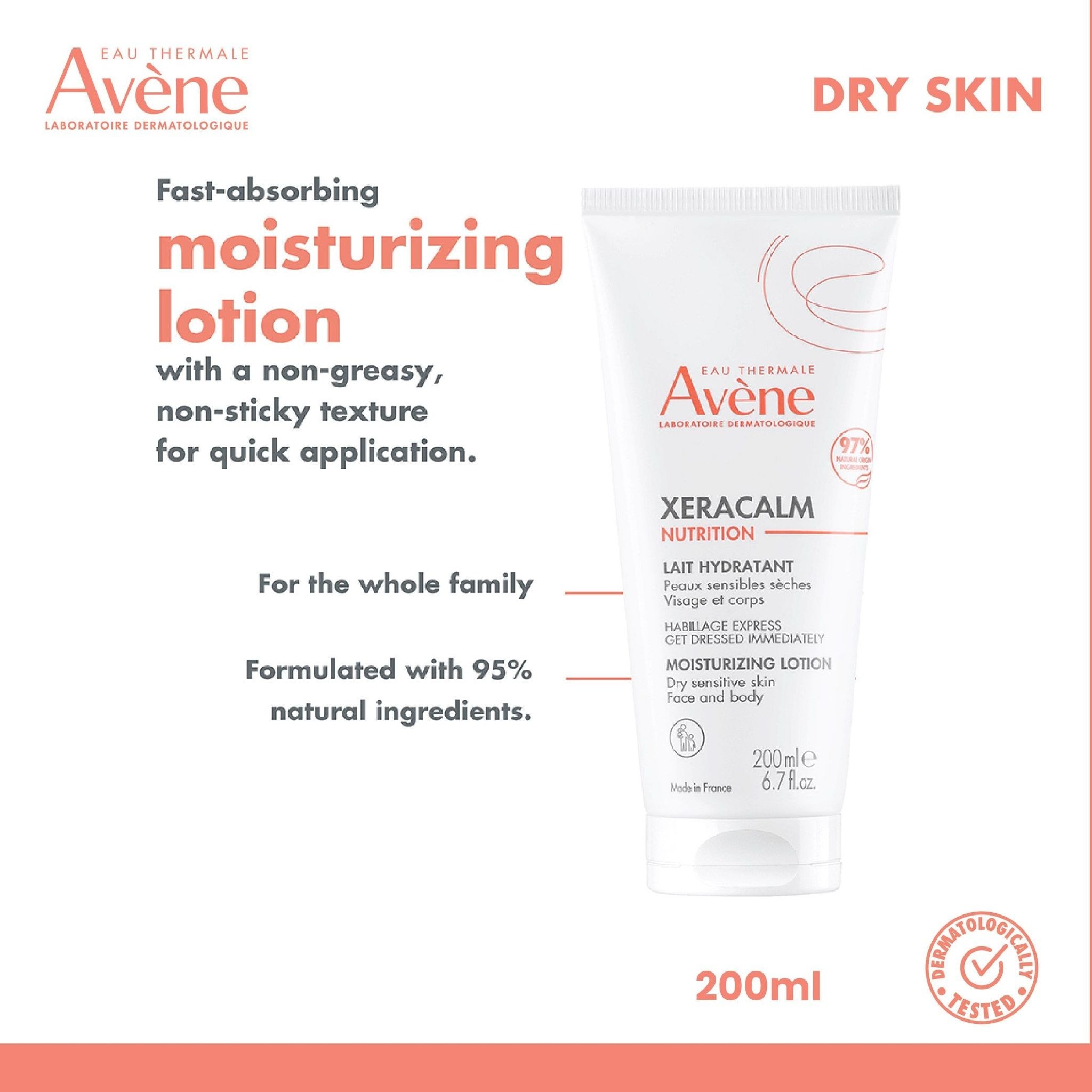 Xeracalm Nutrition Moisturizing Lotion 200ml