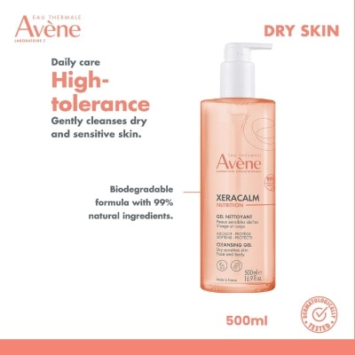 AVENE Xeracalm Nutrition Cleansing Gel 500ml