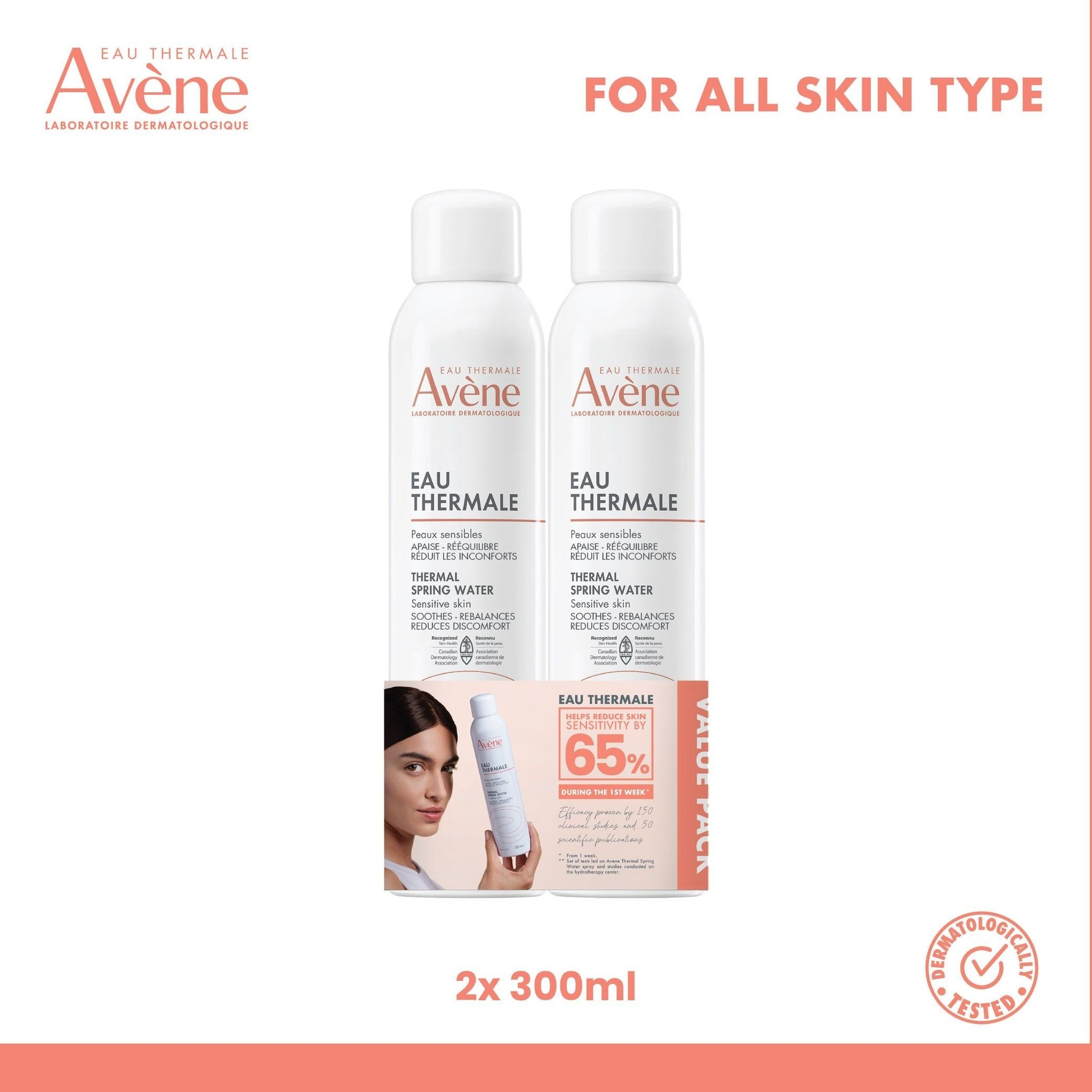 Thermal Spring Water Duo Pack - 300ml