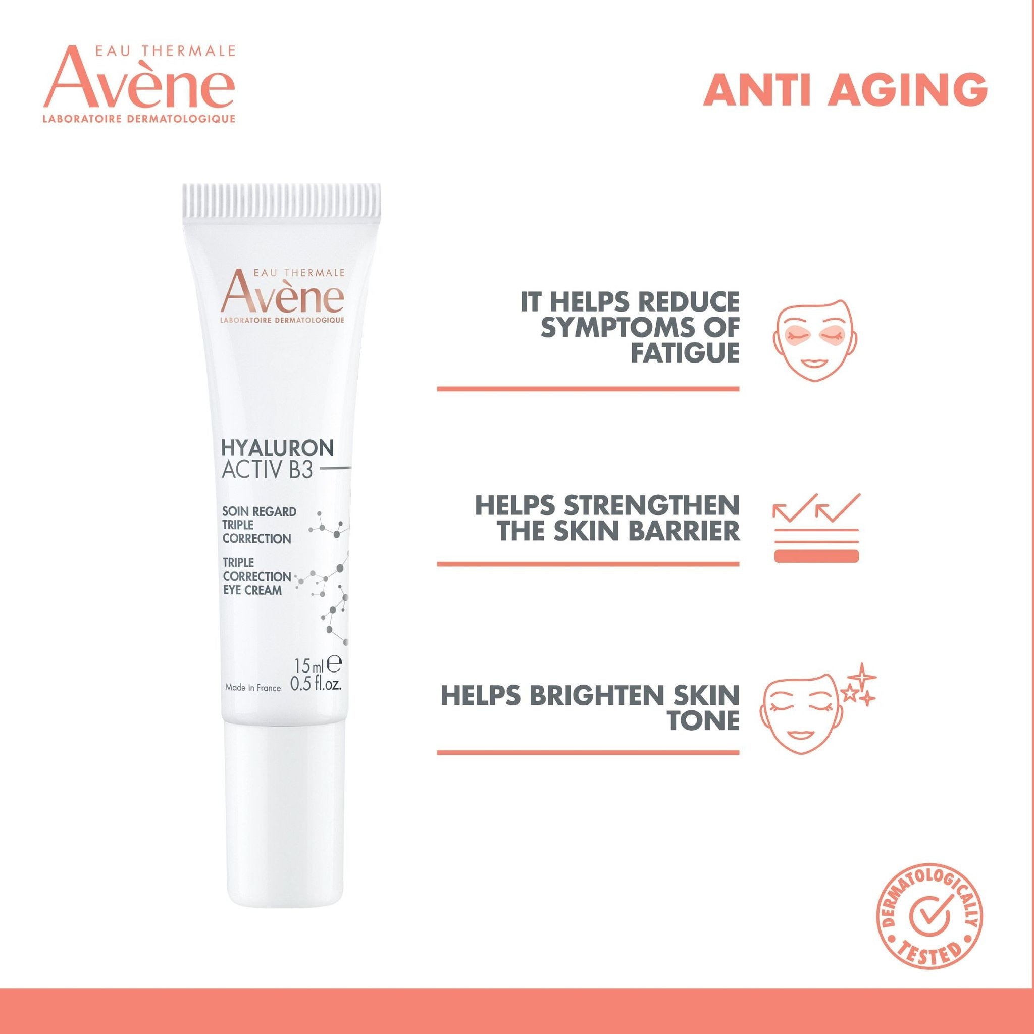 Hyaluron Activ B3 Eye Cream 15ml