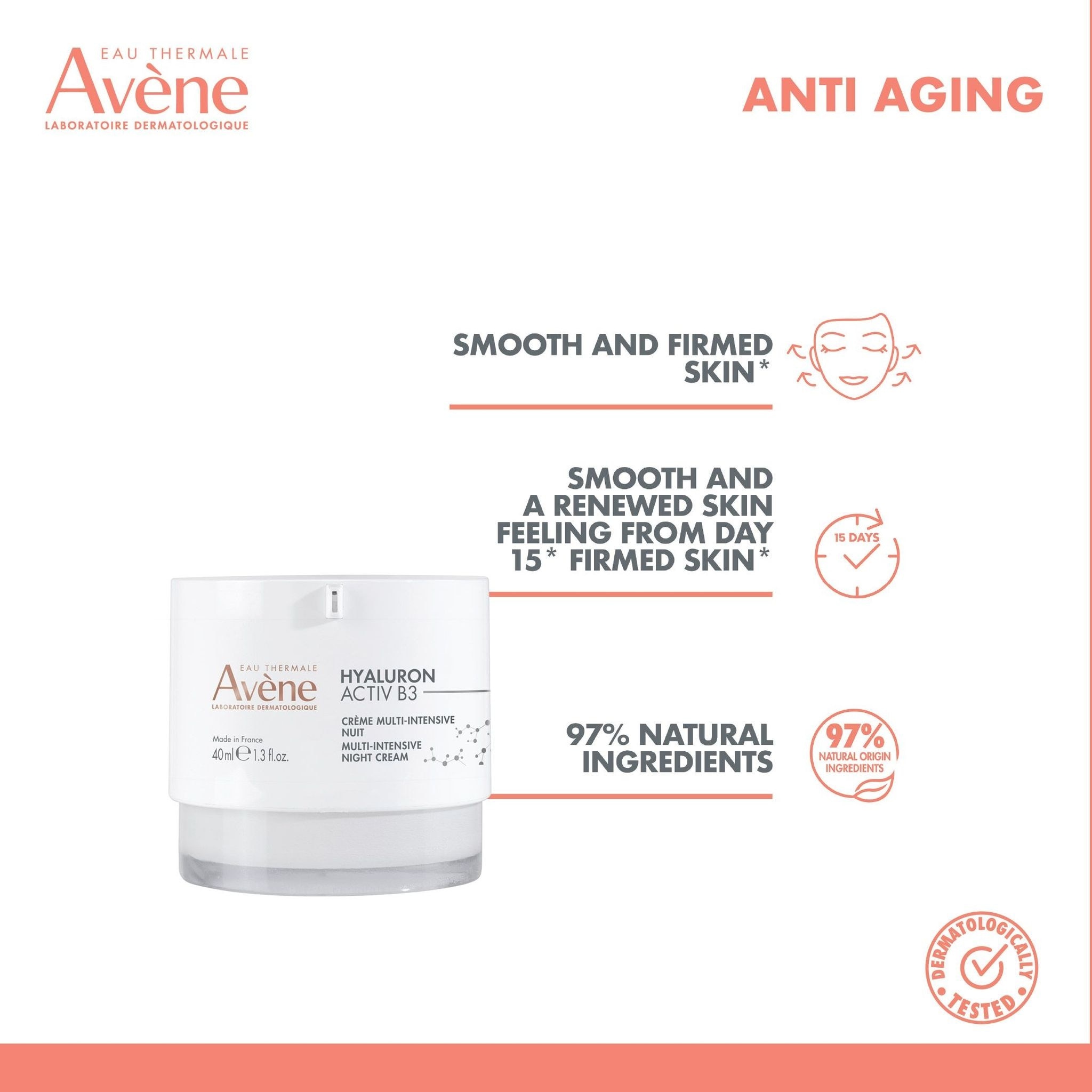 Hyaluron Activ B3 Multi-intensive Night Cream 40ml