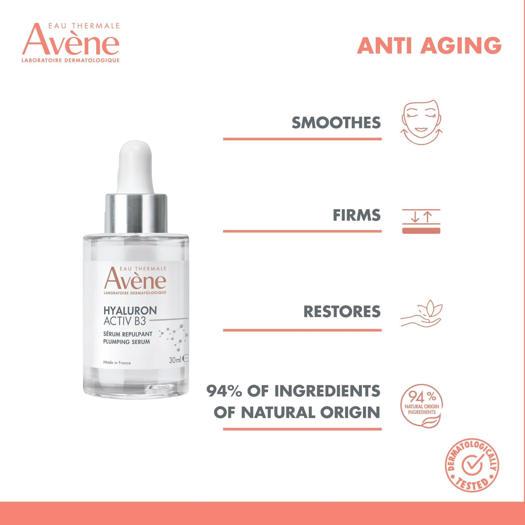 AVENE Hyaluron Activ B3 Serum 30ml