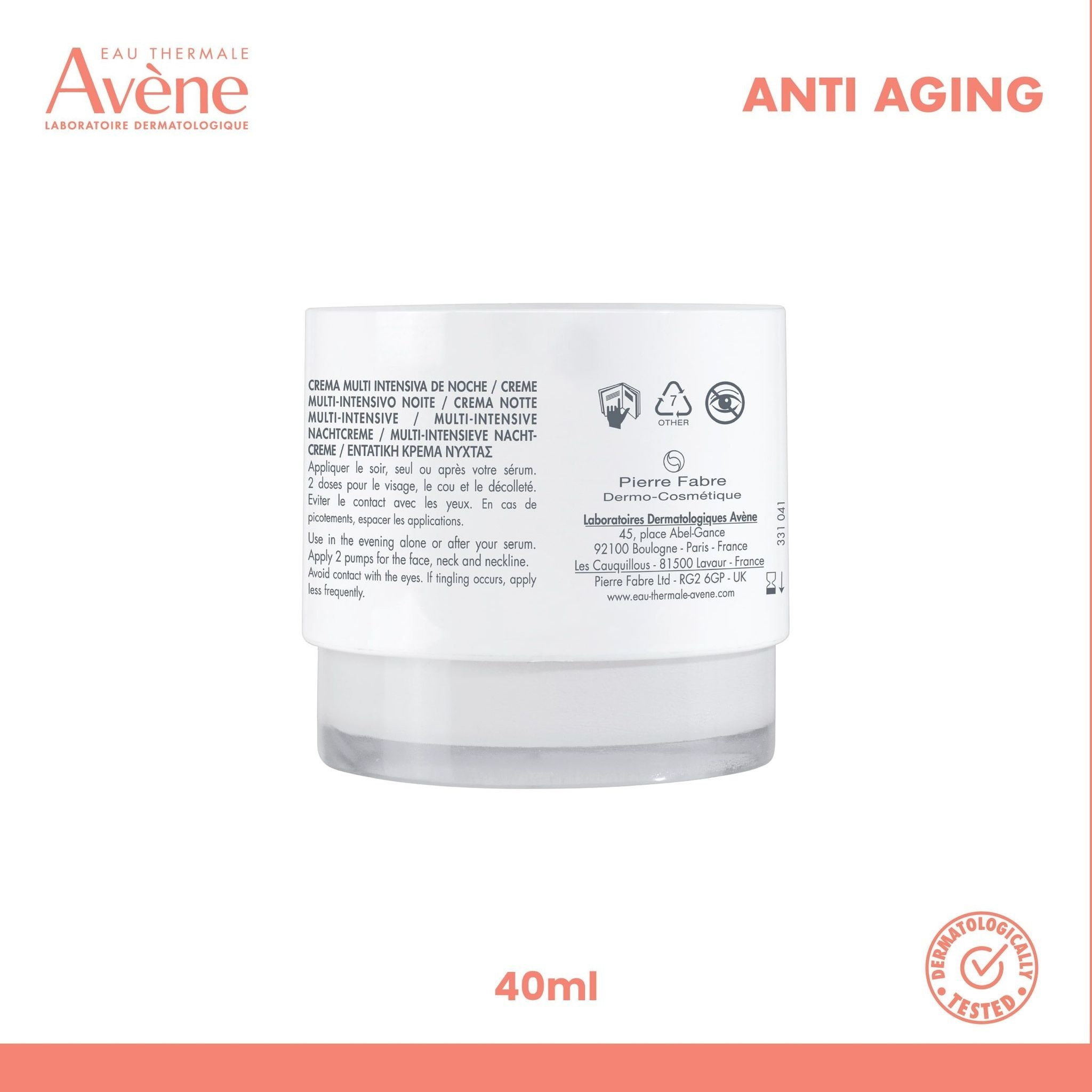 Hyaluron Activ B3 Multi-intensive Night Cream 40ml