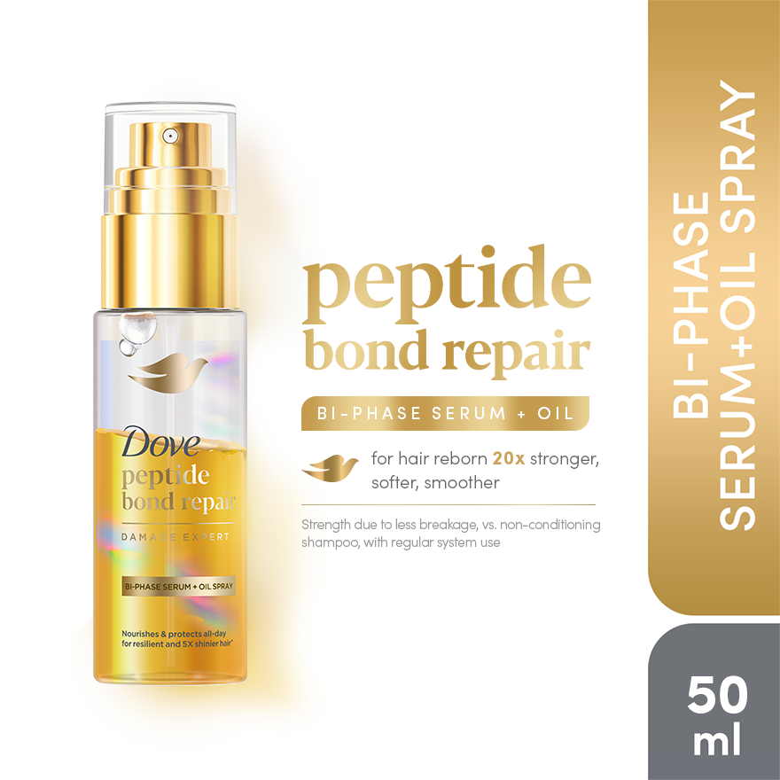 DOVE Peptide Bond Repair Hair Serum Oil Spray 50ml image