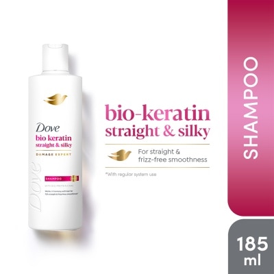 DOVE DOVE Bio-Keratin Straight and Silky Shampoo 170mL