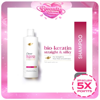 DOVE - DOVE Bio-Keratin Straight and Silky Shampoo 340mL