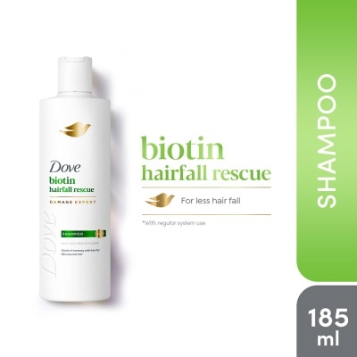 DOVE DOVE Biotin Hairfall Rescue Shampoo 170mL