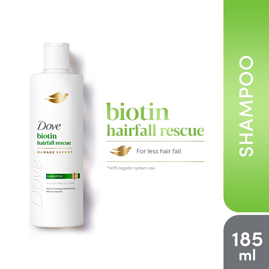 DOVE Biotin Hairfall Rescue Shampoo 170mL