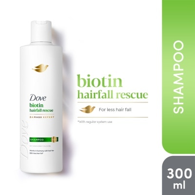 DOVE DOVE Biotin Hairfall Rescue Shampoo 340mL