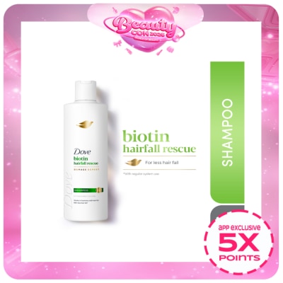 DOVE - DOVE Biotin Hairfall Rescue Shampoo 340mL