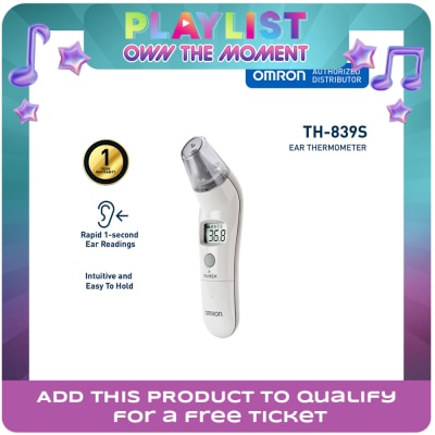 OMRON - OMRON TH839S Digital Ear Thermometer for Baby and Body Temperature