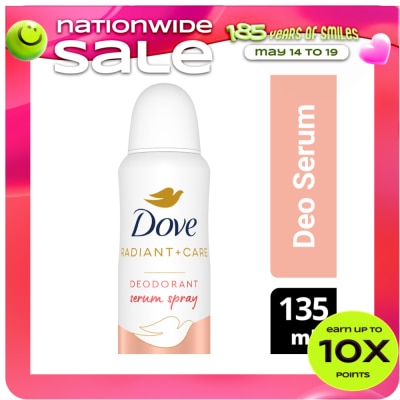 DOVE - DOVE Radiant + Care Deodorant Serum Spray 135ml