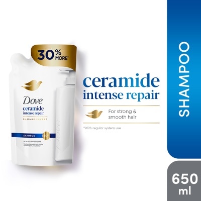 DOVE DOVE Ceramide Intense Repair Shampoo 650ml Refill Pack