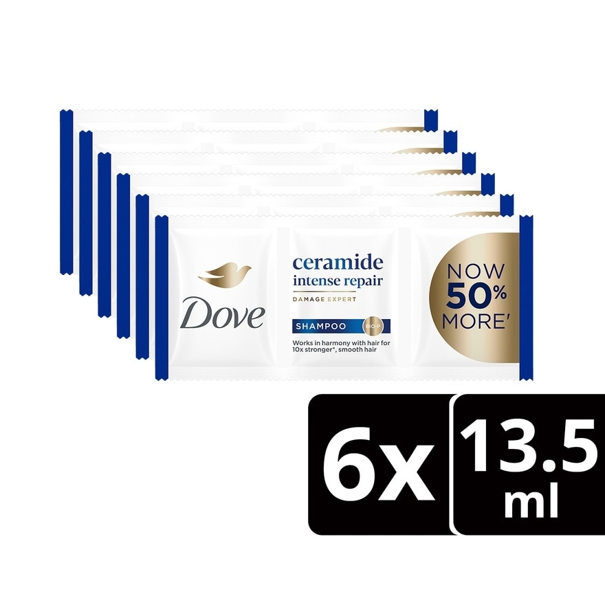 DOVE DOVE Ceramide Intense Repair Shampoo 13.5mL 6s