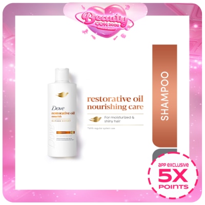 DOVE - DOVE Restorative Oil Nourishing Care Shampoo 170mL