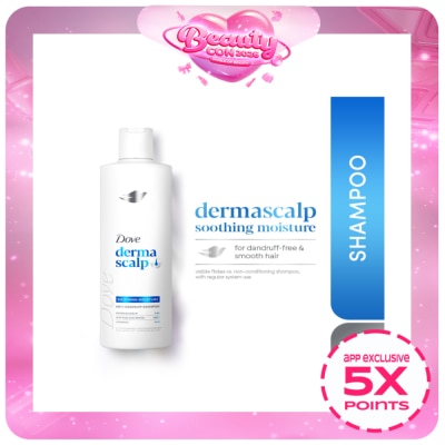 DOVE - DOVE Dove Dermacare Scalp Soothing Moisture Shampoo Anti-Dandruff 300ml