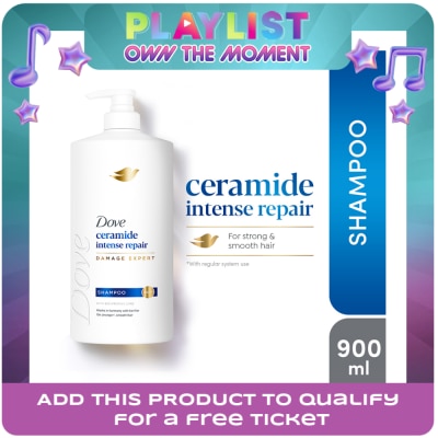 DOVE - DOVE DOVE Ceramide Intense Repair Shampoo 900mL