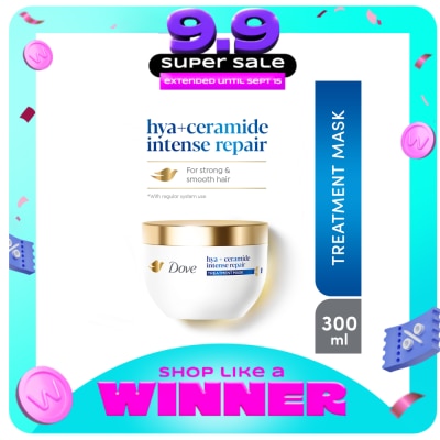 DOVE - DOVE Dove Hya+Ceramide Intense Repair Treatment Mask 300ml image