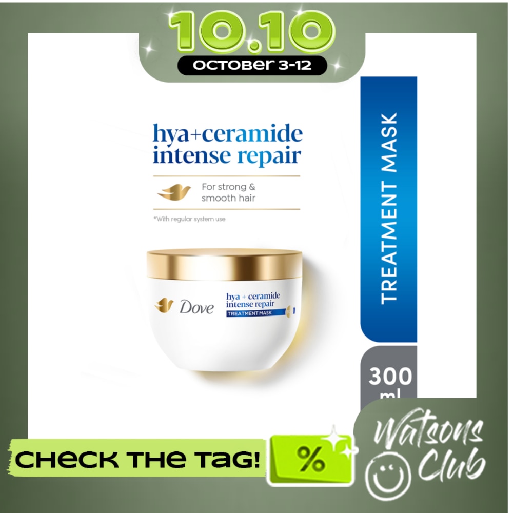 DOVE Dove Hya+Ceramide Intense Repair Treatment Mask 300ml image