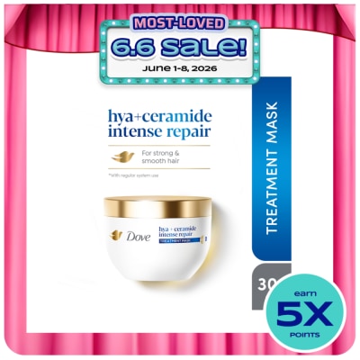 DOVE - DOVE Dove Hya+Ceramide Intense Repair Treatment Mask 300ml