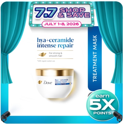 DOVE - DOVE Dove Hya+Ceramide Intense Repair Treatment Mask 300ml