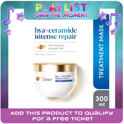 DOVE - DOVE Dove Hya+Ceramide Intense Repair Treatment Mask 300ml