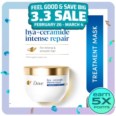 DOVE DOVE Dove Hya+Ceramide Intense Repair Treatment Mask 300ml