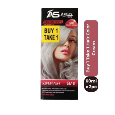 ASHLEY SHINE Hair Color Super Ash 9/11