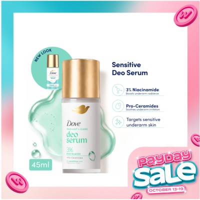 DOVE DOVE Deodorant + Care Serum Niacinamide + Ceramides Deodorant 45ml image