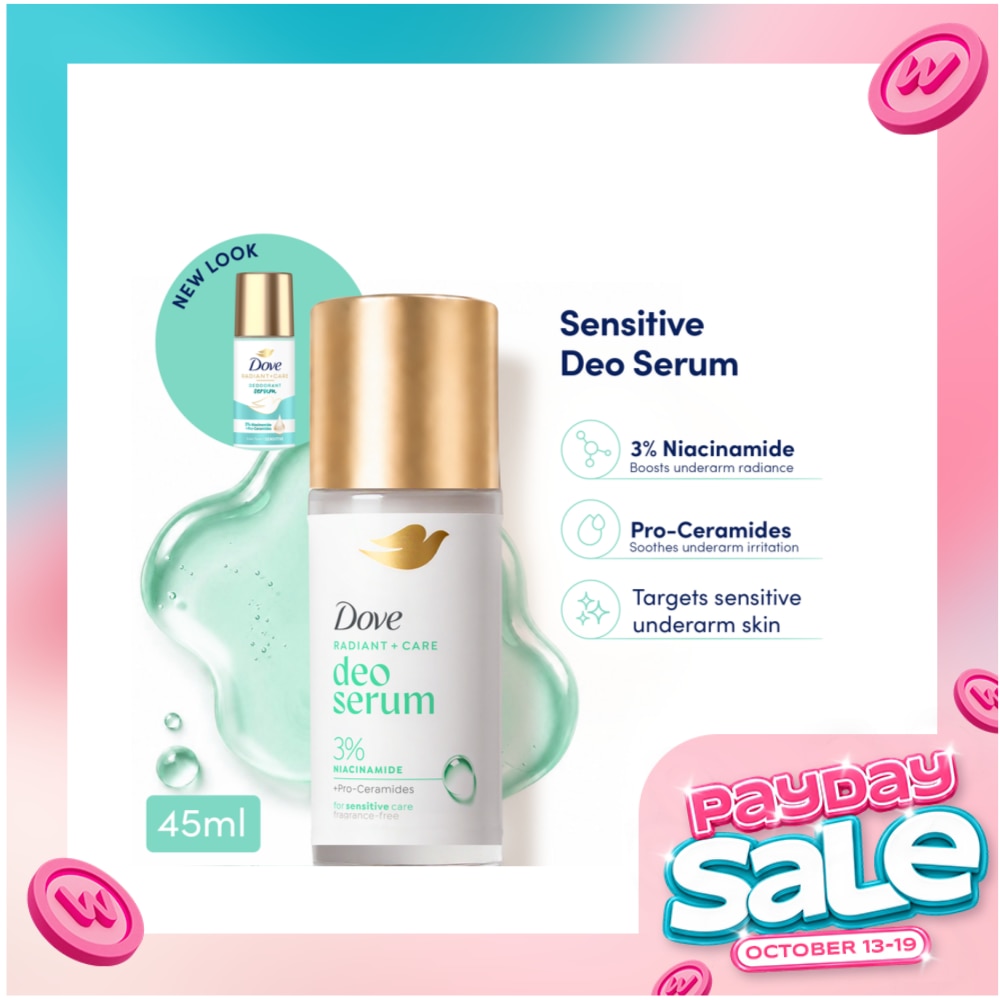 DOVE Deodorant + Care Serum Niacinamide + Ceramides Deodorant 45ml image