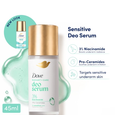 DOVE DOVE Deodorant + Care Serum Niacinamide + Ceramides Deodorant 45ml image