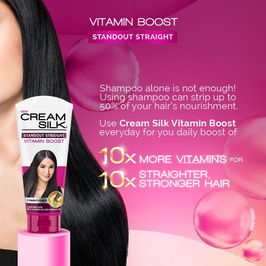 Cream Silk Ultimate Reborn Standout Straight Conditioner 350ml