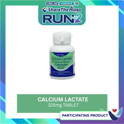 UHP Calcium lactate 1 Tablet 325mg image