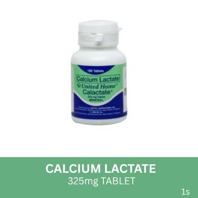 UHP Calcium lactate 1 Tablet 325mg