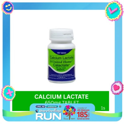 UHP Calcium lactate 1 Tablet 650mg