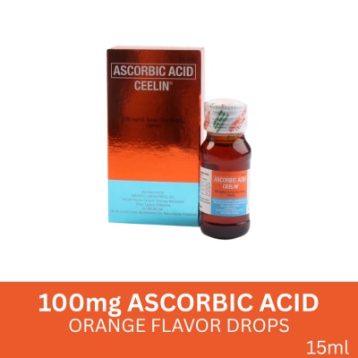 CEELIN Ceelin Ascorbic Acid Orange Flavor Drops 100mg/ml
