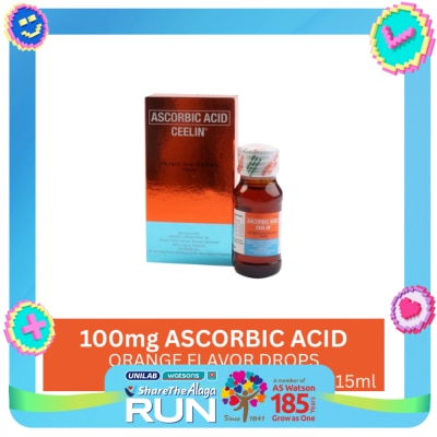 CEELIN Ceelin Ascorbic Acid Orange Flavor Drops 100mg/ml