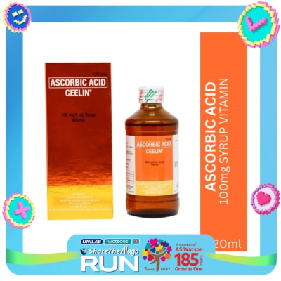 CEELIN Ascorbic Acid Syrup 120ml