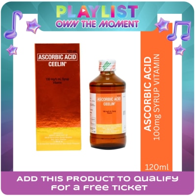CEELIN - Ascorbic Acid Syrup 120ml