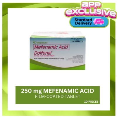 DOLFENAL DOLFENAL 250MG TABLET 10 PIECES