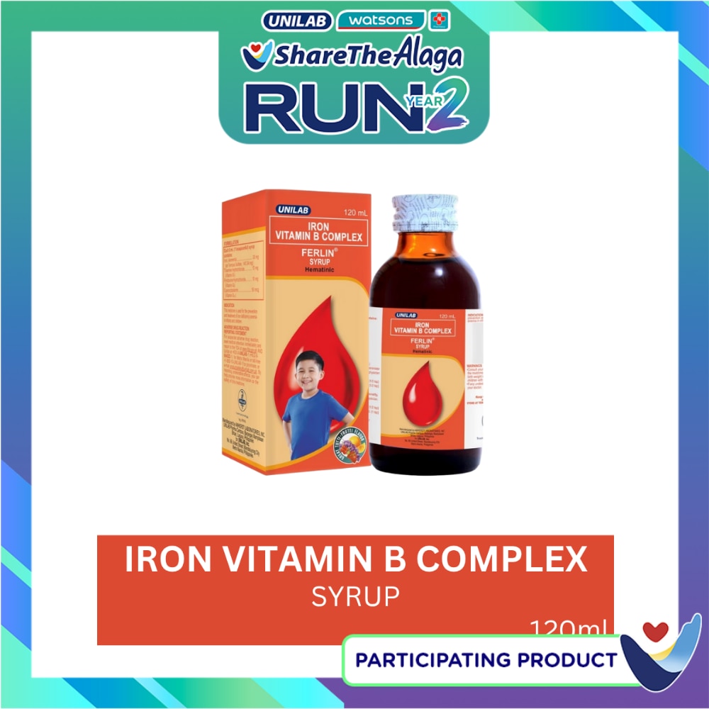 Iron; Vitamin B Complex Syrup 120mL image